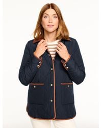 Talbots - Quilted Barn Jacket - Lyst
