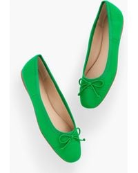 Talbots - Blaine Soft Sole Nappa Ballet Flats - Lyst
