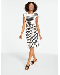 Talbots - Extended Shoulder Shift Knit Dress - Lyst