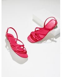 Talbots - Liana Strappy Nappa Sandals - Lyst