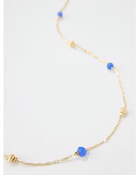 Talbots - Delicate Dots Station Necklace - Lyst