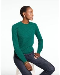 Talbots - Pointelle Crewneck Sweater Pullover - Lyst