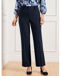 Talbots - Southampton Tailored Stretch Straight Leg Pants - Lyst