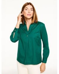Talbots - Non-iron Popover Shirt - Lyst