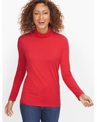 talbots turtleneck tops