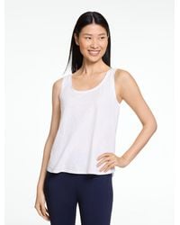 Talbots - Reversible Curved Hem Tank Top - Lyst