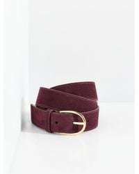 Talbots - Suede Belt - Lyst