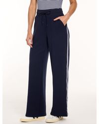 Talbots - Cozy Fleece Wide Leg Pants - Lyst