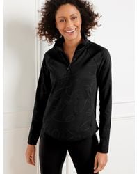 Talbots - Out & About Half-zip Pullover Sweater - Lyst