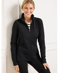 Talbots - Performance Interlock Full-zip Jacket - Lyst