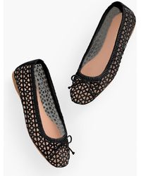 Talbots - Blaine Soft Sole Loopy Woven Ballet Flats - Lyst