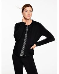 Talbots - Airknit Stretch Bomber Jacket - Lyst