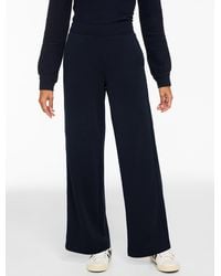 Talbots - Cozy French Terry Relaxed Leg Pants - Lyst