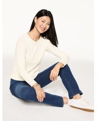 Talbots - Pima Crewneck T-shirt - Lyst