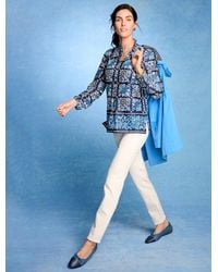 Talbots - Ruffle Popover Shirt - Lyst