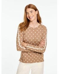 Talbots - Supersoft Jersey Long Sleeve Crewneck T-shirt - Lyst