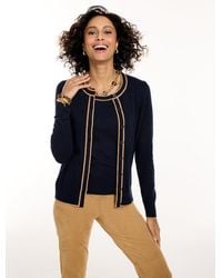 Talbots - Charming Cardigan Sweater - Lyst