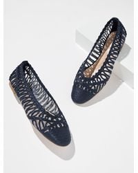 Talbots - Tana Woven Cord Raffia Ballet Flats - Lyst