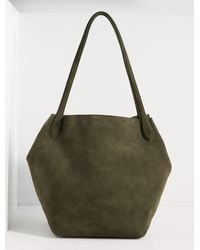 Talbots - Linden Suede Tote - Lyst