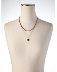 Talbots - Multi-layer Semi Necklace - Lyst