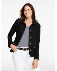 Talbots - Polished Textured Jacket - Lyst