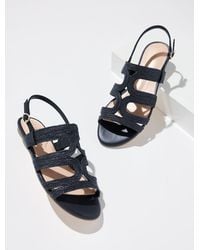 Talbots - Kalen Raffia Cord Sandals - Lyst
