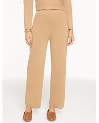 Talbots - Straight Leg Sweater Studio Pants - Lyst