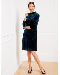 Talbots - Effortless Velvet A-line Dress - Lyst