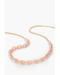 Talbots - Two-tone Links Necklace - Lyst
