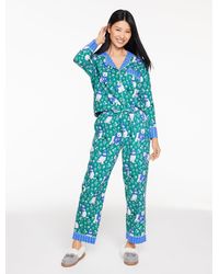 Printfresh - Flannel Long Pajama Set - Lyst