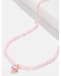 Talbots - Piqué Crystal Necklace - Lyst