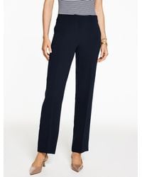 Talbots - Easy Travel Straight Leg Pants - Lyst