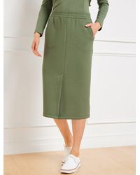 Talbots - Airknit Stretch Column Skirt - Lyst