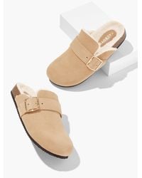 Talbots - Colbie Suede Mules - Lyst