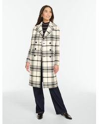 Talbots - Essex Plaid Windowpane Coat - Lyst