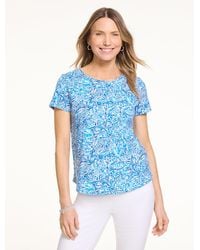 Talbots - Patch Pocket Short Sleeve T-shirt - Lyst