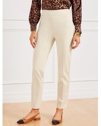 Talbots - Chatham Cotton Bi-stretch Slim Ankle Pants - Lyst