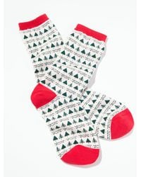 Talbots - Mini Trees Trouser Socks - Lyst