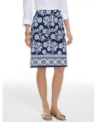 Talbots - Canvas A-line Skirt - Lyst