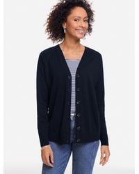 Talbots - V-neck Girlfriend Cardigan Sweater - Lyst