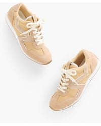 Talbots - Alex Leather & Nylon Sneakers - Lyst