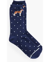 Talbots - Whimsy Dog Trouser Socks - Lyst