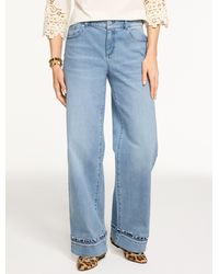 Talbots - Relaxed Trouser Jeans - Lyst
