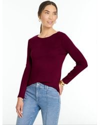 Talbots - Long Sleeve Crewneck T-shirt - Lyst