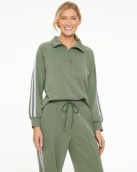 Talbots - Airknit Stretch Half-zip Pullover Sweater - Lyst