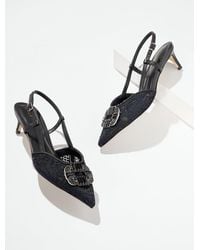 Talbots - Elena Embellished Slingback Pumps - Lyst