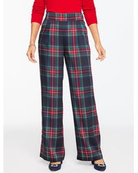 Talbots - Wide Leg Pull-on Pants - Lyst