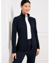 Talbots - Performance Interlock Full-zip Jacket - Lyst