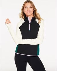 Talbots - Out & About Half-zip Pullover Sweater - Lyst