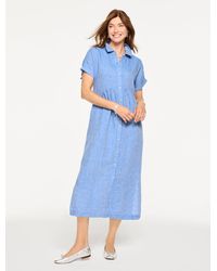 Talbots - Linen Shirtdress - Lyst